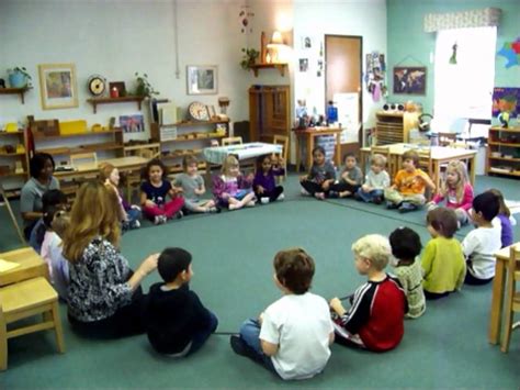 Preschool Children In Classroom