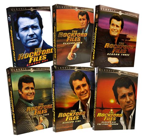 The Rockford Files Complete Seasons Pack (Season 1, 2, 3, 4, 5 and 6 ...