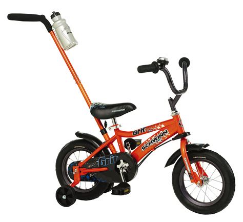 Schwinn Grit and Petunia Steerable Kids Bike, Boys and Girls Beginner ...