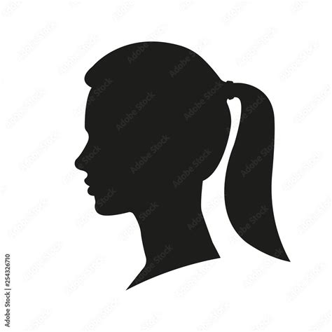 Silhouette Of Woman Face