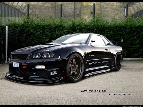 Cars and only Cars: NISSAN skyline GTR r34