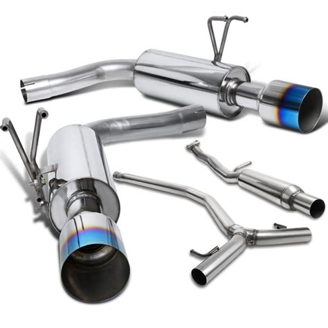 Spec-D Tuning Exhaust Honda Civic Sedan 1.5 Turbo (2016-2017) Polished ...