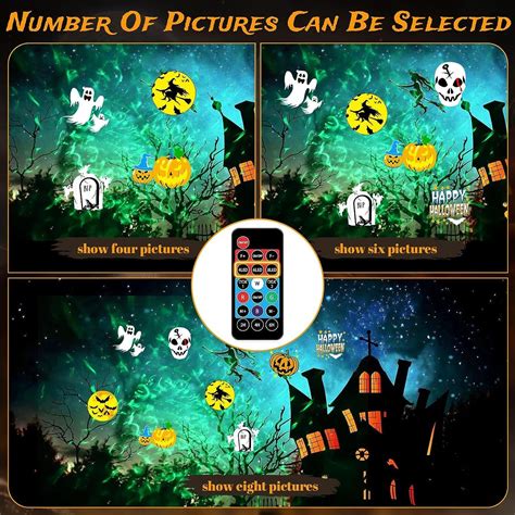 Halloween Laser Lights Projector Waterproof Outdoor Party Decorations ...