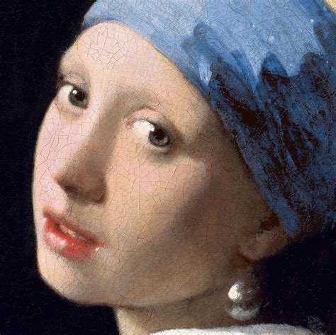 Paint Girl With A Pearl Earring By Johannes Vermeer ...