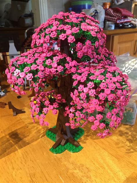 LEGO Tree in Blossom | Lego Tree I've been working on using … | Flickr