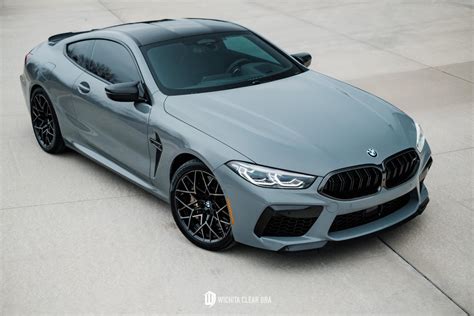 This BMW M8 Coupe in Nardo Gray Individual Color is simply stunning