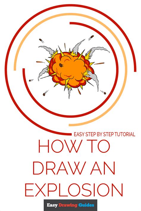 How to Draw an Explosion - Really Easy Drawing Tutorial