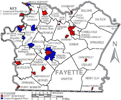 Fayette County, PA Courthouse, Historical Society, Register Of Deeds