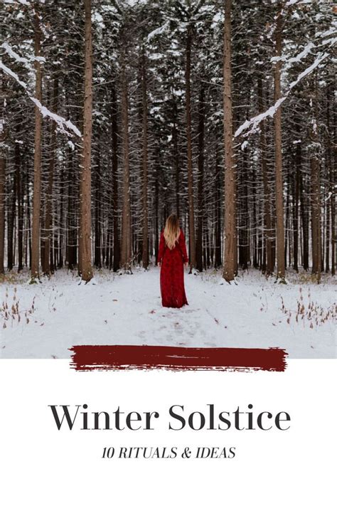 10 Rituals & Ideas for the Winter Solstice | Winter solstice, Winter ...