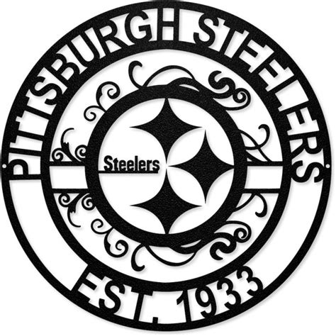 Pittsburgh Steelers Metal Sign