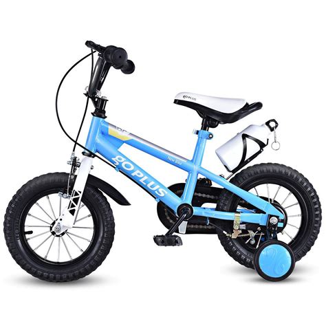 Goplus 12'' Freestyle Kids Bike Bicycle Children Boys & Girls w ...