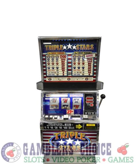 Triple Stars IGT S2000 Slot Machine - Slot Machines for Sale