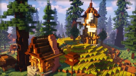 Let's Transform A Spruce Village !! Minecraft Map