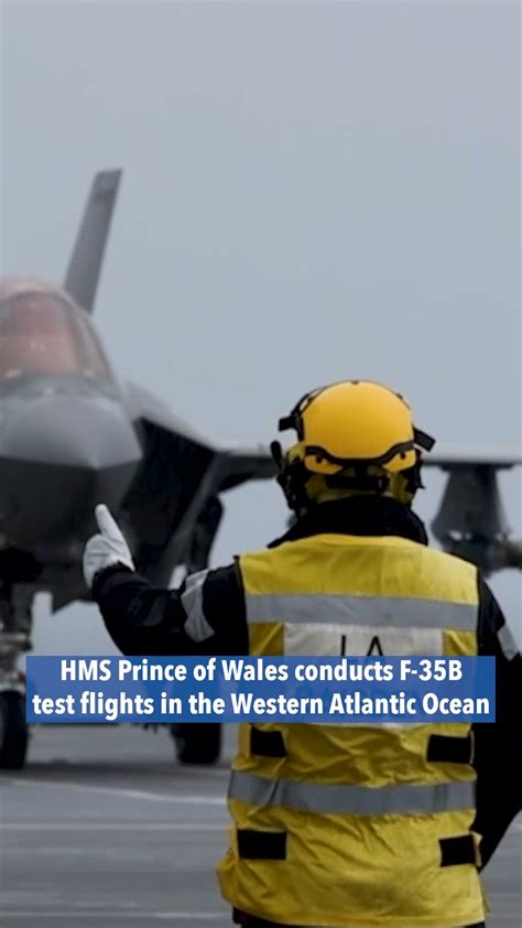 DVIDS - Video - HMS Prince of Wales F-35B test flights