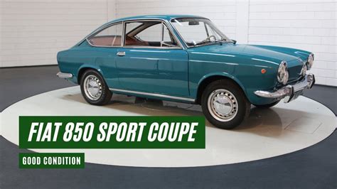 Fiat 850 Sport Coupe | Very good condition | 1968 -VIDEO- www ...