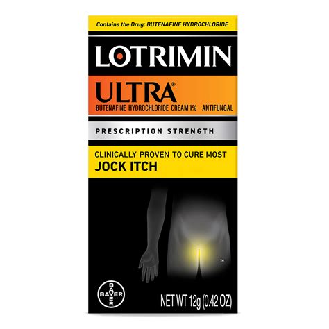 Buy Lotrimin Ultra Antifungal Jock Itch Cream - Powerful Butenafine ...