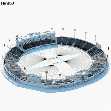 Punjab Cricket Association Stadium 3D model - Architecture on Hum3D