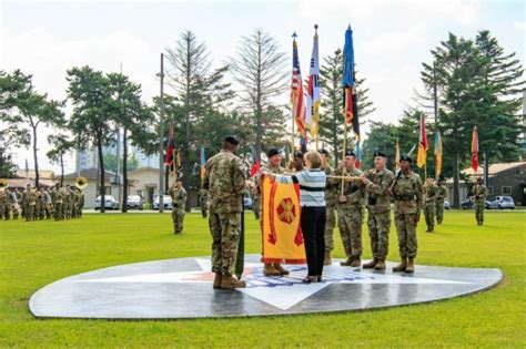 Historic Casing of U.S. Army Garrison Camp Red Cloud Colors | Article ...