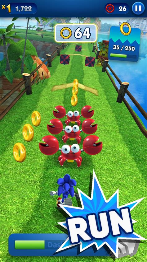 Sonic Dash - Endless Running & Racing Game