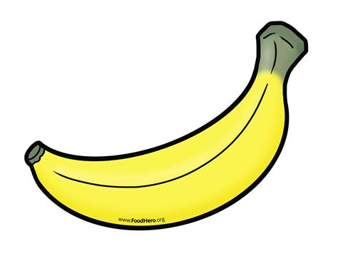 Banana Illustration | Food Hero #banana | Cartoon banana, Cartoon ...