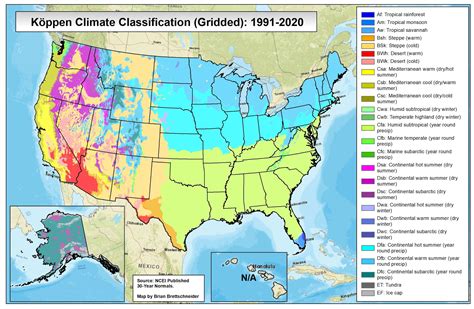 Brian B.'s Climate Blog: Köppen Climate Classification Changes: 1981 ...