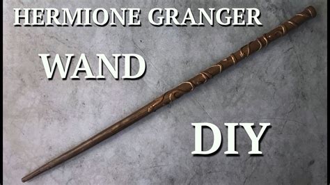 Hermione Granger's Wand | Tutorial | DIY | Harry Potter | Harry potter ...