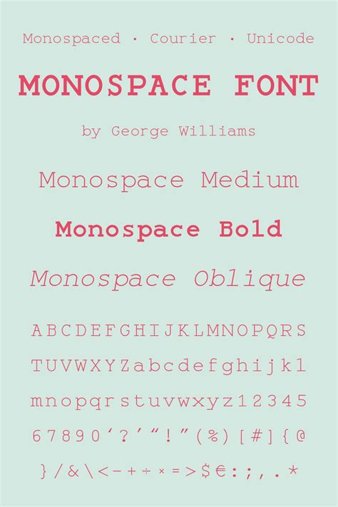 15+ Best Monospace Fonts for 2021: Free and Premium Fonts