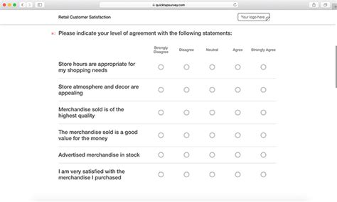 Customer Satisfaction Feedback Form Sample | Master Template