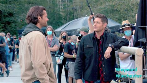 Behind The Scenes Of The Day Supernatural Ended - YouTube