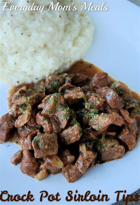 Crock Pot Sirloin Tips | Sirloin steak recipes, Crockpot steak ...