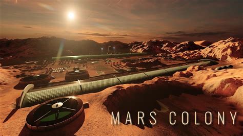 How SpaceX Mars Colony could look like in a few decades | human Mars