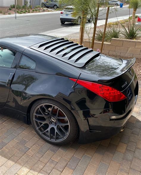 Louvers and drift dialects installed - MY350Z.COM - Nissan 350Z and ...