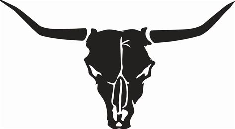 Pics For > Longhorn Skull | Skull silhouette, Cow skull art, Longhorn skull