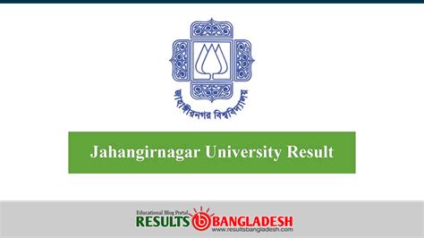 Jahangirnagar University Result 2023 All Units | Results Bangladesh