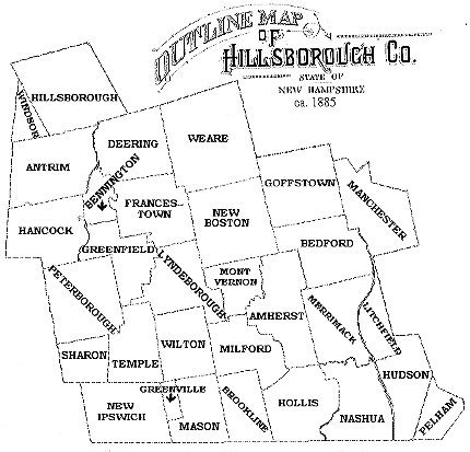 Hillsborough County, New Hampshire Local History & Genealogy