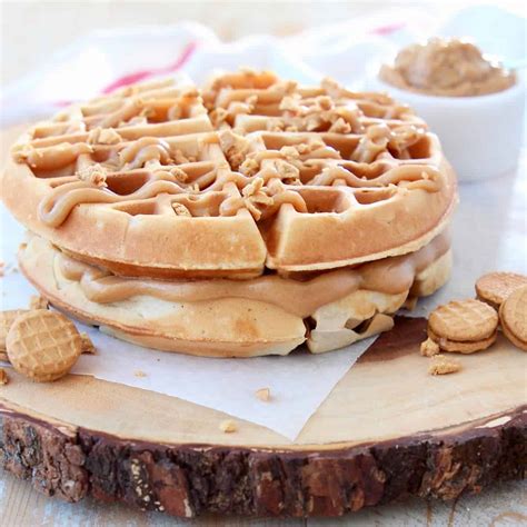 Peanut Butter Waffles: Nutter Butter Sandwich Style - WhitneyBond.com