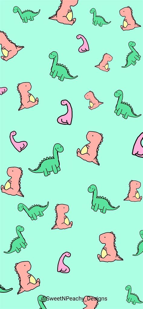 Aesthetic Cute Dino Wallpapers - Wallpaper Cave