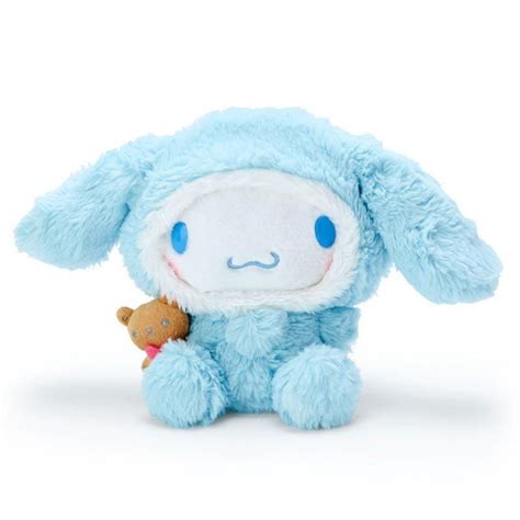 Cinnamoroll Plush Doll Fluffy Hood Sanrio Japan - VeryGoods.JP | Plush ...