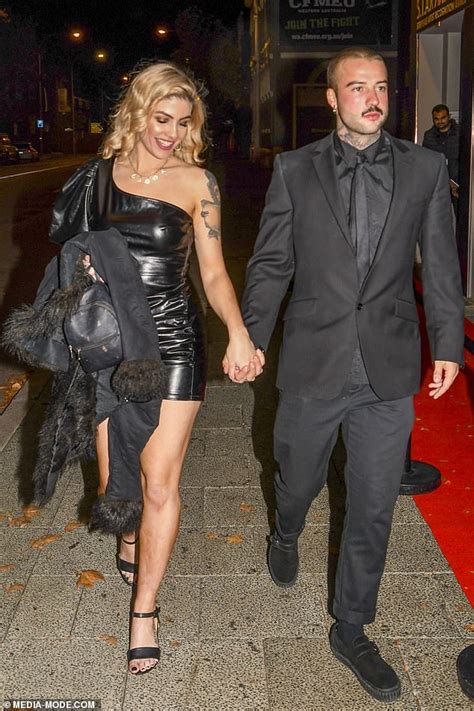 Married At First Sight's Booka Nile holds hands with a tattooed ...