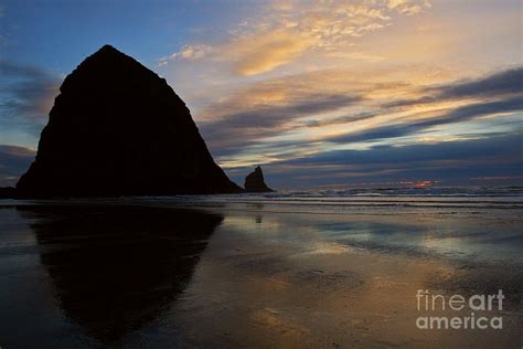 Haystack Silhouette Thirteen Photograph by Donald Sewell