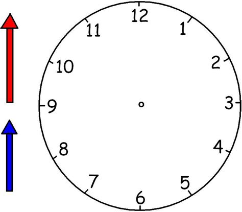 Clock Printable Template - ClipArt Best