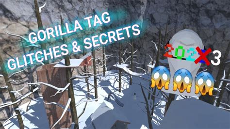 Gorilla tag glitches & secrets - YouTube