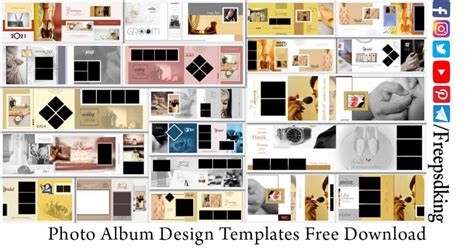 Photo Album Design Templates Free Download - Freepsdking.com