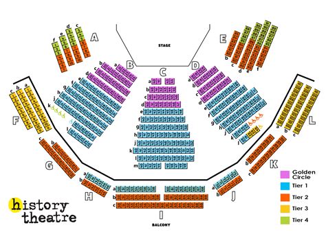 Seating Chart | History Theatre