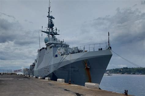 UK Royal Navy's HMS Spey Visits Honiara | Mirage News