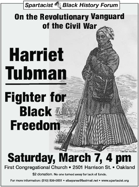 In the Revolutionary Vanguard of the Civil War: Harriet Tubman, Fighter ...