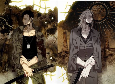 Cool Gangsta Anime Characters HD Wallpaper