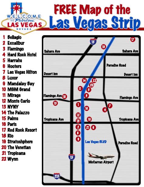 Monte Carlo Las Vegas Map - Maping Resources