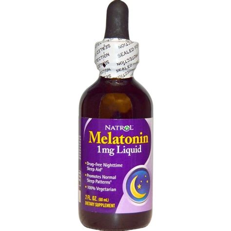 Natrol Melatonin, 1 mg, Liquid ‑ 2 fl oz - Everything Else