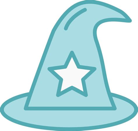 Witch Hat Vector Icon 16513144 Vector Art at Vecteezy